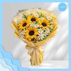 Hoa kẽm nhung hướng dương